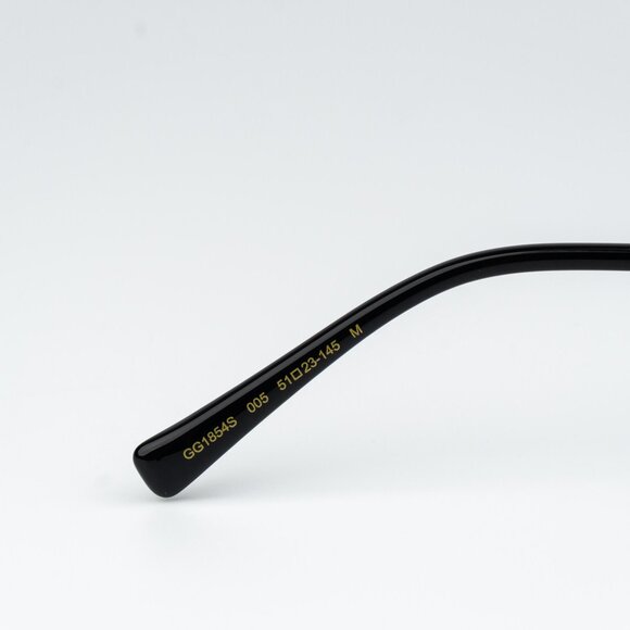 Gucci Women Sunglasses Gold Brown Round GG1854S 005 NEW AUTHENTIC - Picture 8 of 13